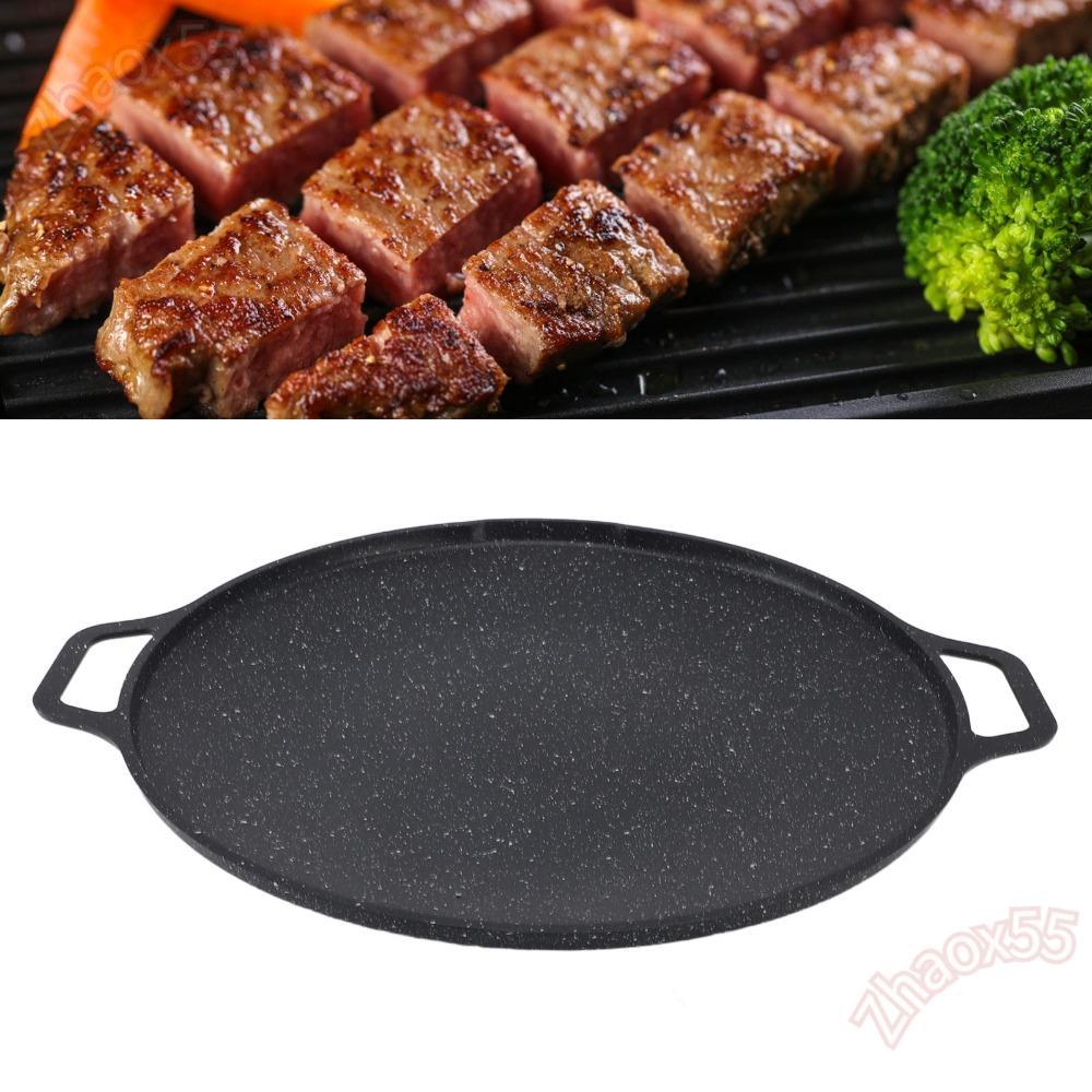 Chảo nướng điện Hàn Quốc ZHAOX, Chảo nướng Hàn Quốc chống dính chịu nhiệt độ cao, hợp kim nhôm có th