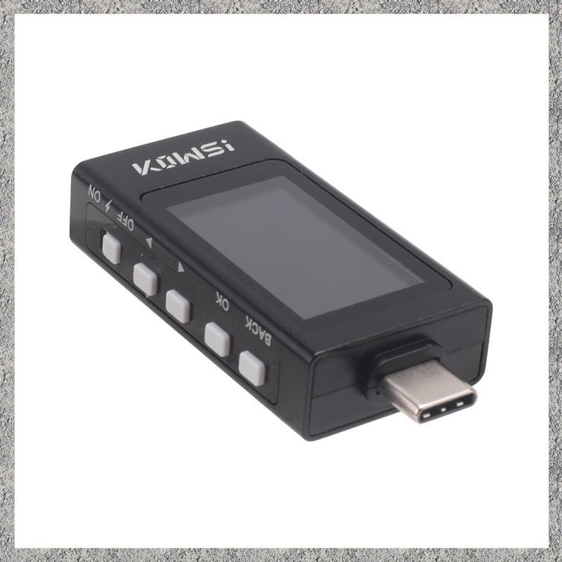 Máy kiểm tra dòng điện điện áp kỹ thuật số KWS-X1 DC 3.3-36V 0-12A Màn hình IPS Máy đo kích hoạt sạc