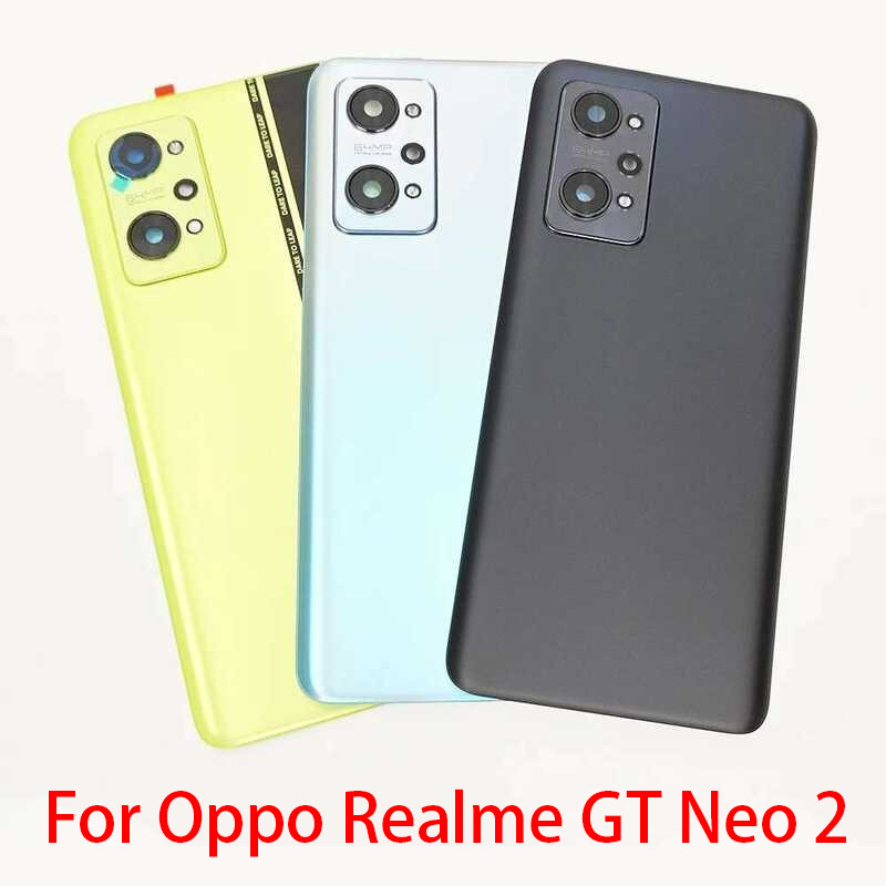 Dành Cho A + Realme GT Neo2 Vỏ Pin Kính Mặt Sau Thay Thế Cửa Nhà Ở Phía Sau GT Neo 2