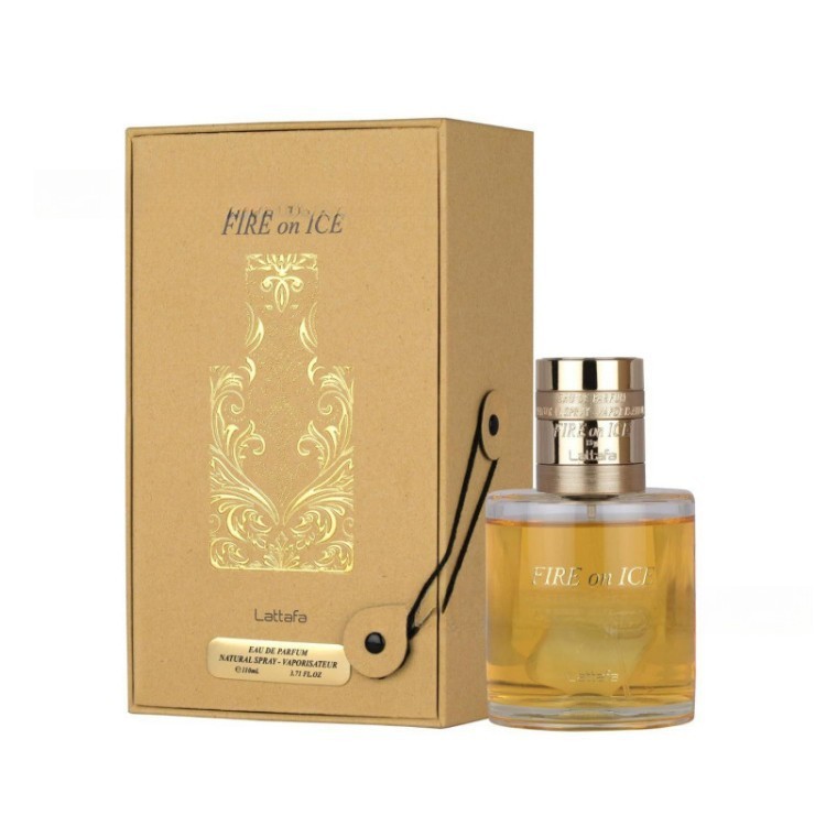 Lattafa Fire On Ice Lattafa Fire On Ice Arabic Dubai Men Women Ice Fire Perfume