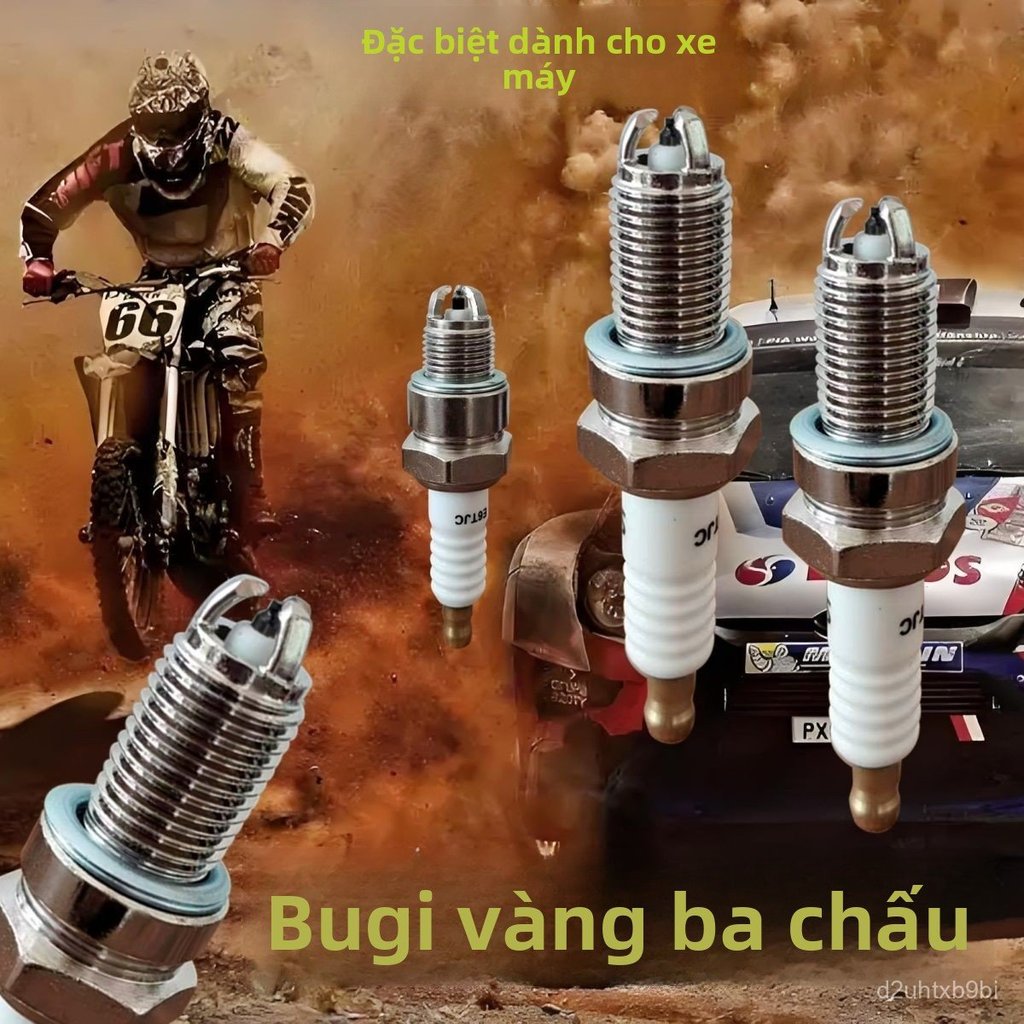 Thích Hợp Cho Honda CBF190TR Thú dữ mắt bão CB190R Bugi Iridium Ba Cánh Phantom Hawk