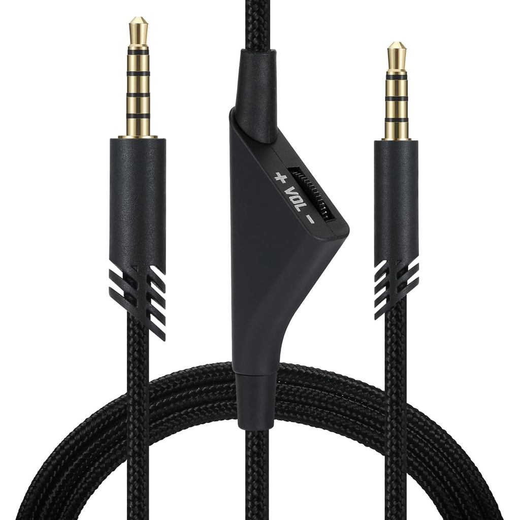 Cáp thay thế cho tai nghe chơi game Astro A40 A40TR A10, dây bện Aux Tương thích với Xbox-One PC Ps4