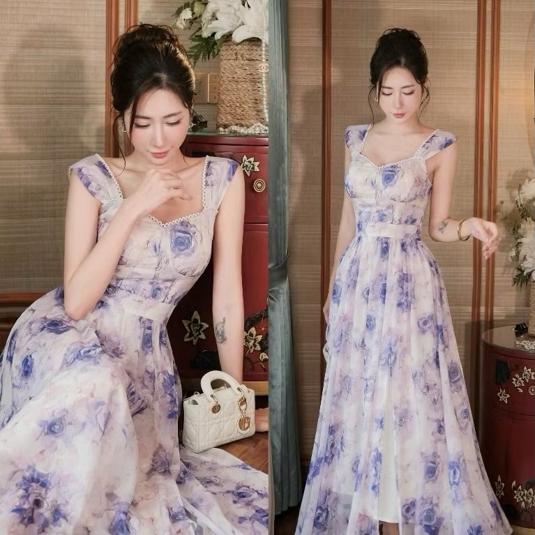váy maxi Khâu Design