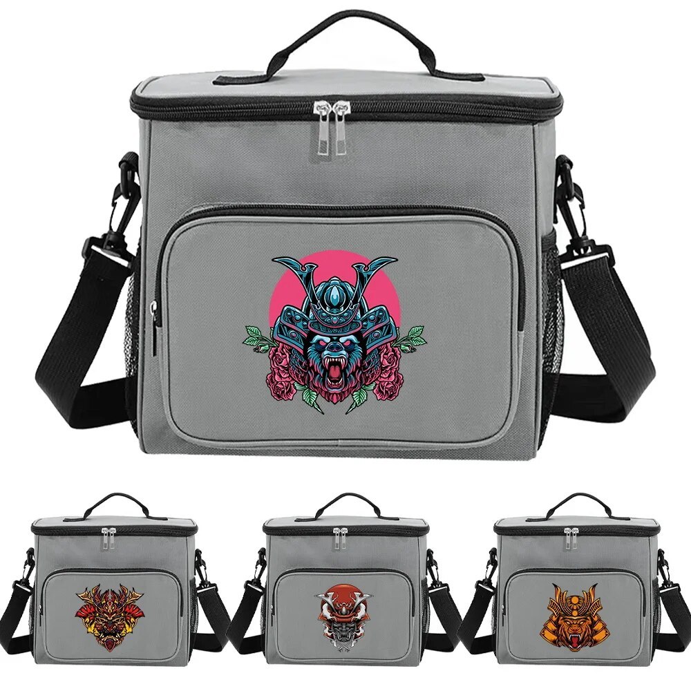 Lunch Bag Portable Thermal Insulated Lunch Box Bag Cooler Picnic Bag
