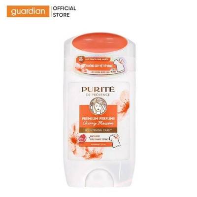 Sáp Khử Mùi Purité Hương Nước Hoa Cao Cấp Dưỡng Sáng Hoa Anh Đào 70g | Guardian Việt Nam