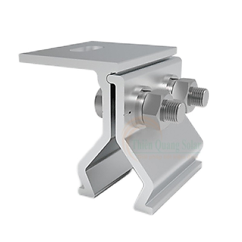 Kẹp sóng tôn cliplock, mã sản phẩm:EPR-MRH34,chất liệu: nhôm AL6005-T5, kích thước: L58.6mm.