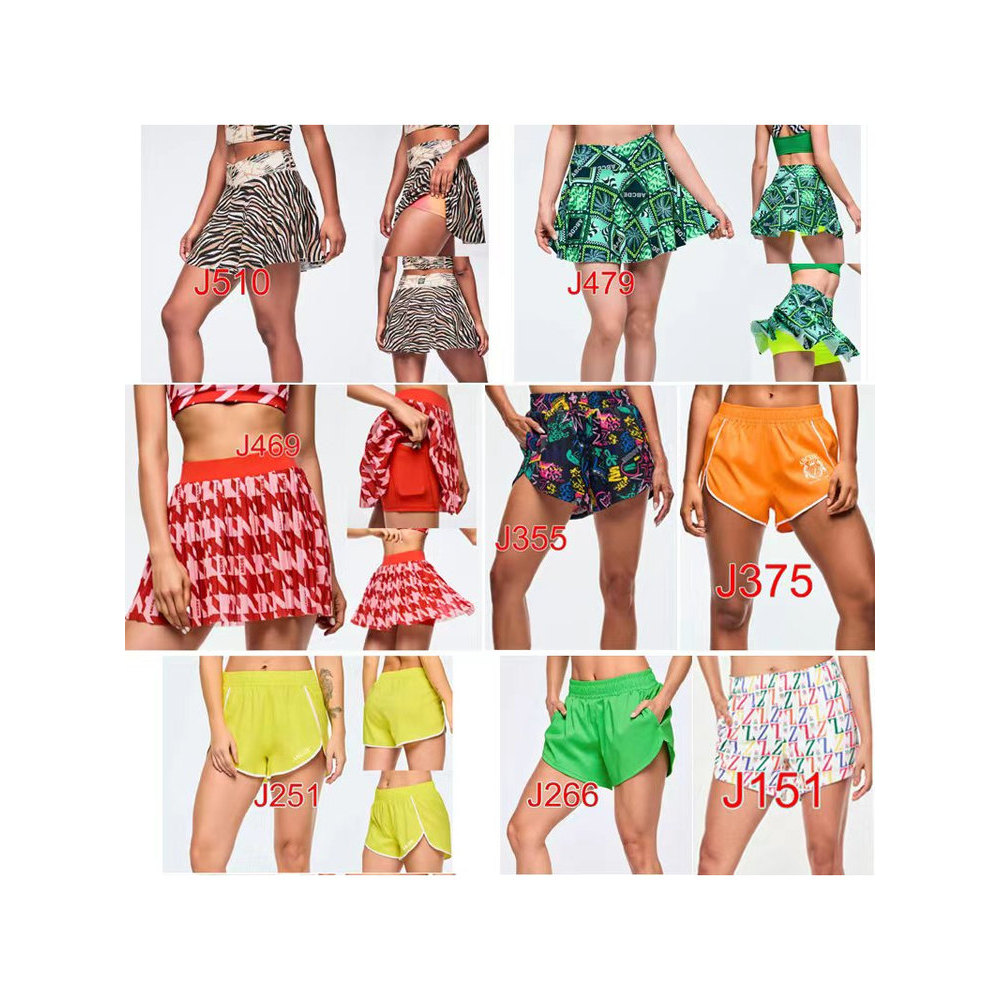 ZW Thể Dục Mặc Quần Short Nhảy Múa Váy Culottes J151 251 266 335 355 375 469 479 510
