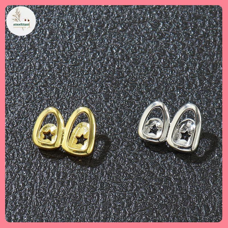 UU Hip Hop Ngôi Sao Mũ Fangs Trang Trí Răng Grillz Lưới Tản Nhiệt Cosplay Nữ