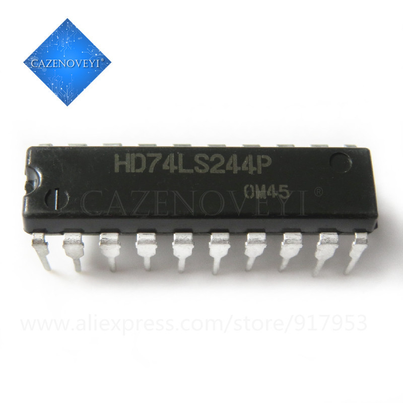 10 Cái SN74LS244N 74LS244N HD74LS244P 74LS244P 74LS244 DIP-20 chip gốc mới