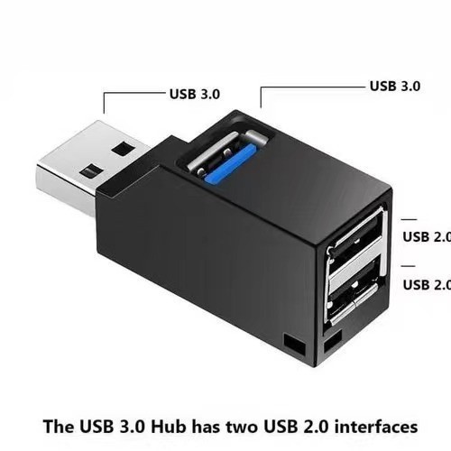 Còi usb30 Docking Station Splitter 1 Cổng 30usb + 2 Cổng 20hub Hub Docking Station Extender