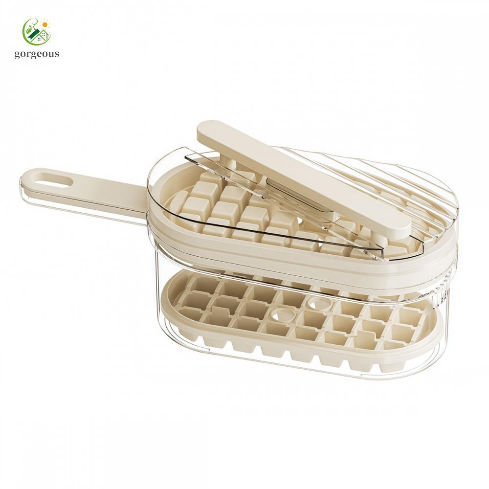 [FUXIN]Ice Cube Tray Effortless Ice Release Leakproof Design Outdoor Activities