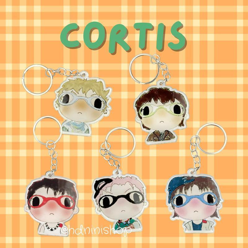 Móc khoá Cortis các thành viên Chibi, Keychain Các thành viên nhóm nhạc Cortis