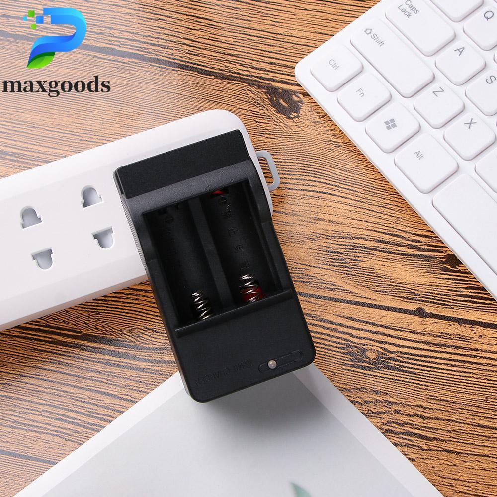 Bộ sạc pin Li-ion MAXGOODS Mới 16340 CR123A cho đèn pin LED