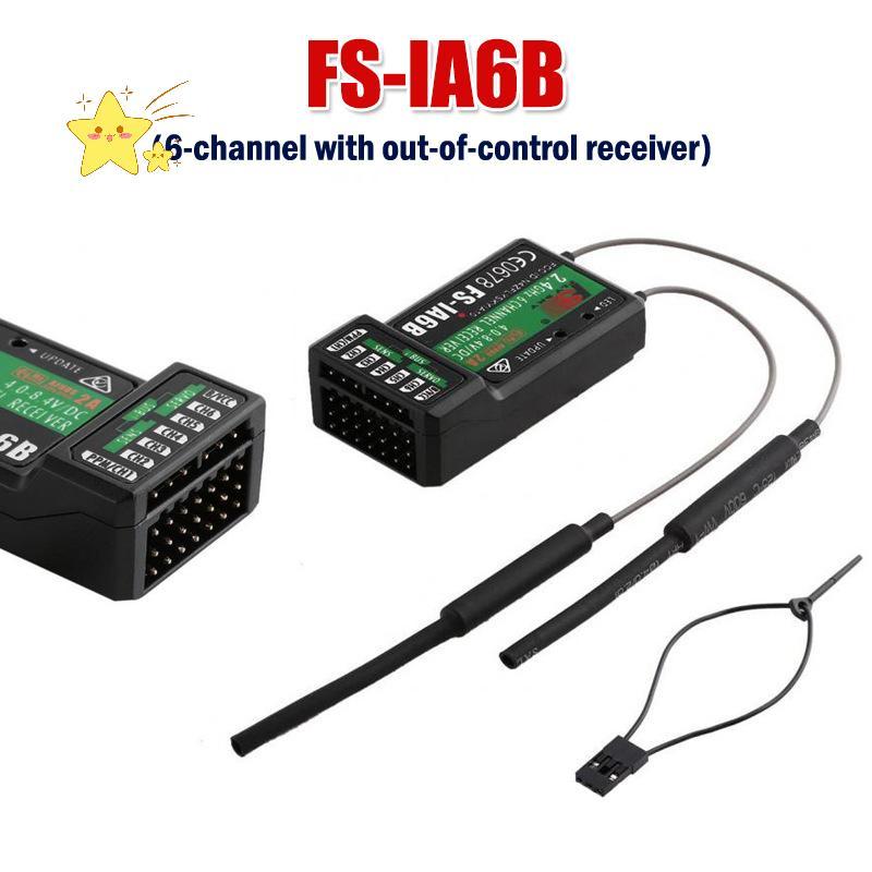 [JBTH] Bộ thu Flysky FS-iA6B Đầu ra PPM với mô hình giao diện IBus Bộ thu điều khiển từ xa máy bay c