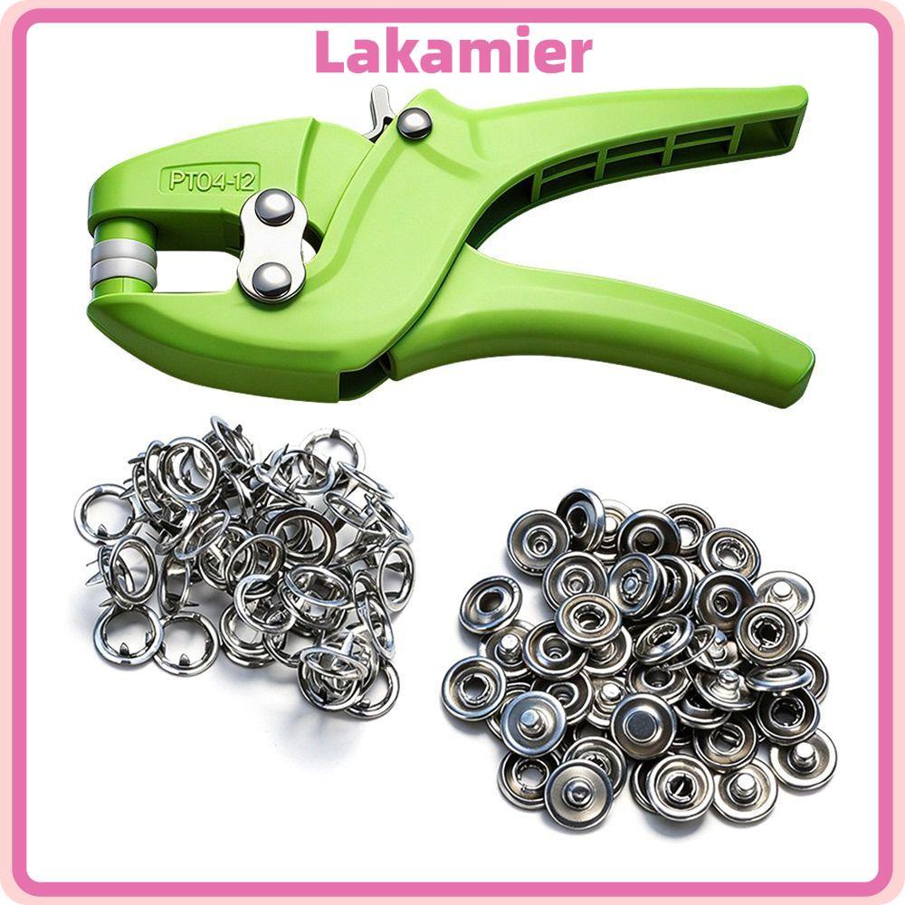 LAKA 5 Vuốt Snap Kìm, Kìm Snap Vô Hình Không May, Dây Buộc Quần Áo Dày Nylon Kim Loại Snap Kìm Chụp 