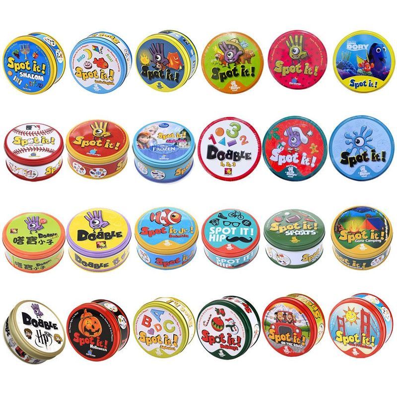 Tapao Kid Spot it Discover it Find Your Sister Dobble Dobble Children 's Educational Card Game Ưu đã