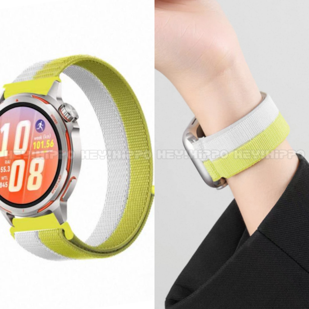 Dây đeo nylon thoáng khí thích hợp cho Huawei GT6 Dây đeo chặn màu 41mm / 46mm phù hợp cho Huawei Wa