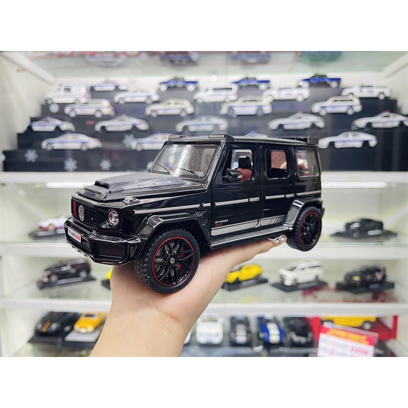 Xe Mercedes Benz Brabus G800 đánh lái được full open 1:24 Miniauto DC24251 OT398