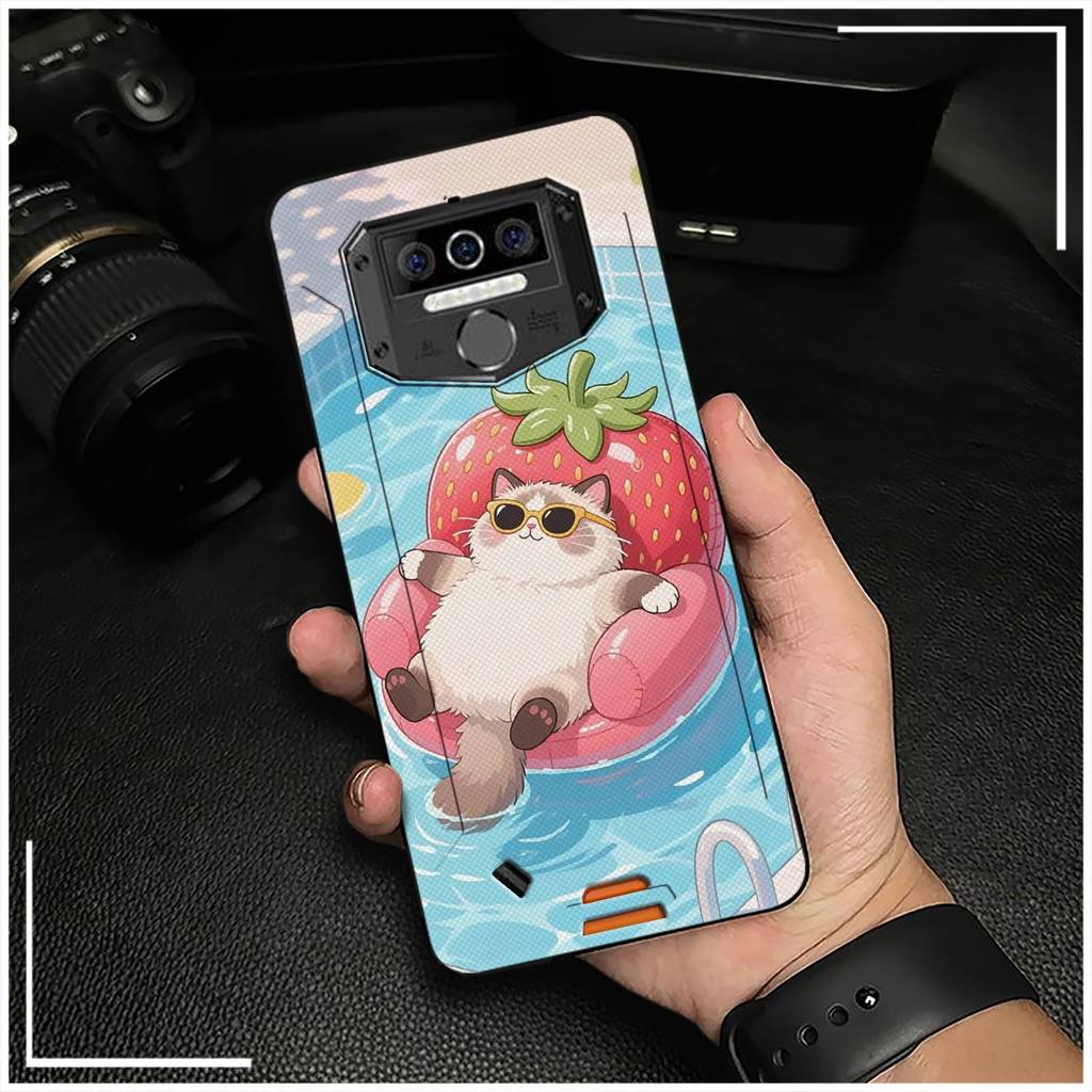 Túi Điện Thoại Thiết Kế Thời Trang Ốp lưng Oukitel WP5 / WP5 Pro Silicon Chống Bụi Chống Sốc Chống V
