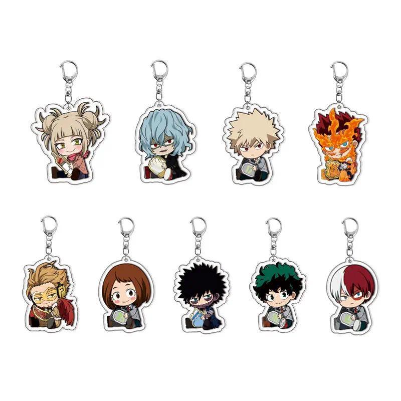 New College Style Móc khóa Kachina Cartoon Anime Cute  Keyring Balo Jewelry Friend Acrylic Game  Bad