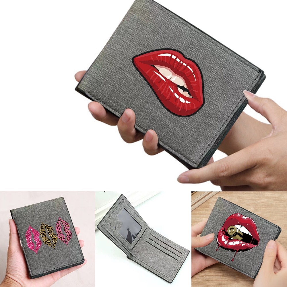 Short Money Bag New High-quality Money Clip Mouth  Multi-Function Personalized Purse Bank Card Stora