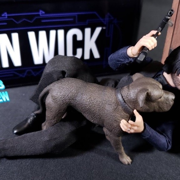 John Wick (Yeah Man) 1/12 Scale Action Figure with Dog