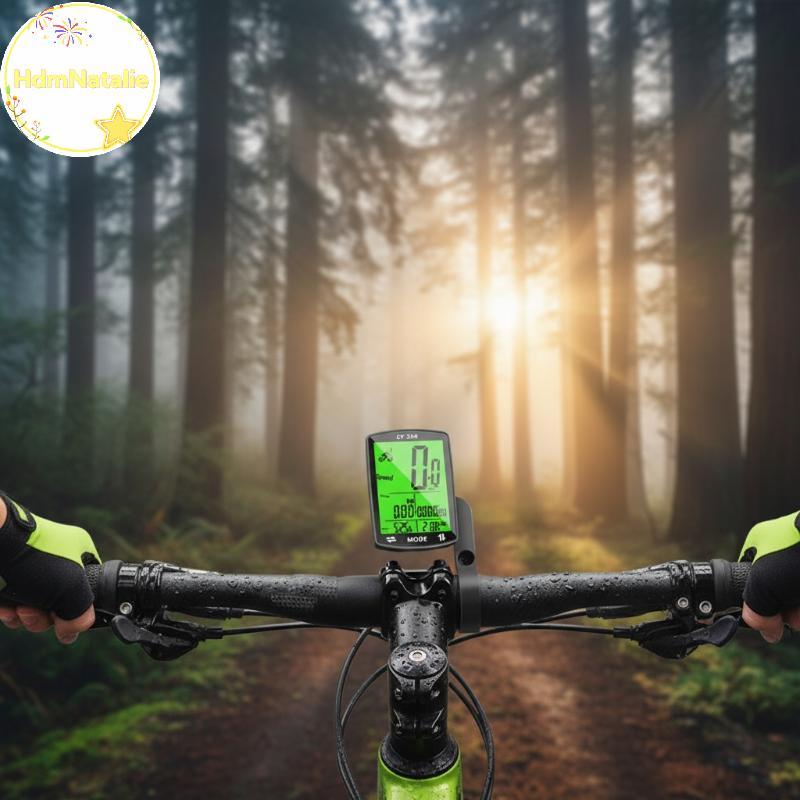 HdmNatalie GPS Xe Đạp Đồng Hồ Tốc Độ Xe Đạp GPS Đồng Hồ Tốc Độ Chống Nước 2.4 Inch Xe Đạp Đồng Hồ VN