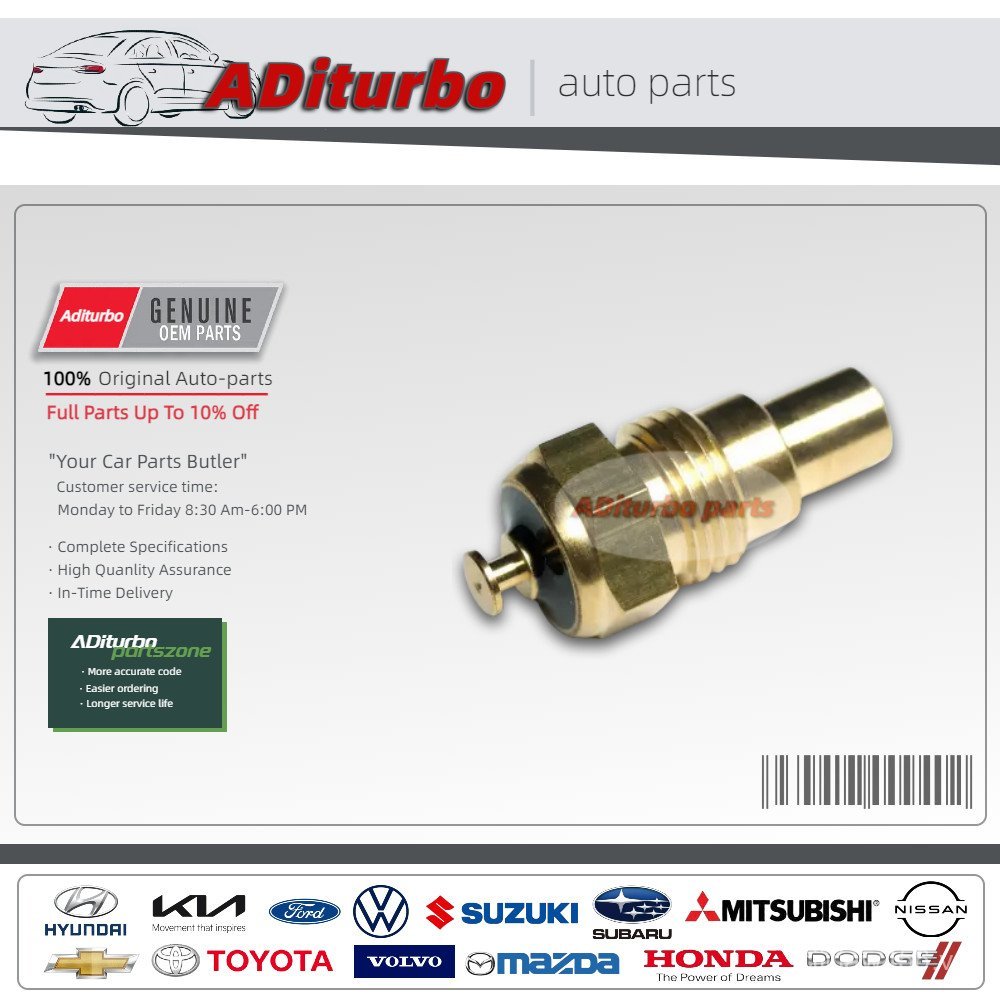 CẢM BIẾN NHIỆT ĐỘ NƯỚC CHO ISUZU NKR / NPR (4JB1 / 4JG2 / 4BD1 / 4BE1 / 4HF1 600P / 4KH1) ZAVE