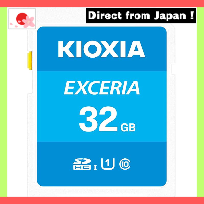 KIOXIA Japan Made SD Cards - Multiple Capacities (32GB, 64GB, 128GB, 256GB, 512GB) with High Speed U