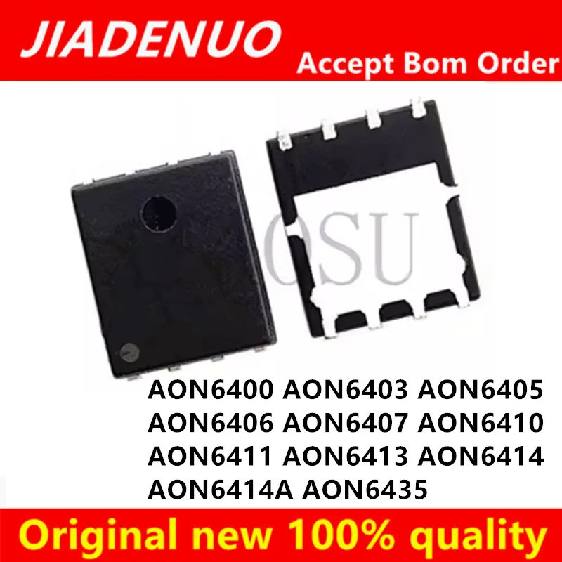 5 CÁI AON6400 AON6403 AON6405 AON6406 AON6407 AON6410 AON6411 AON6413 AON6414 AON6414A AON6435 QFN-8