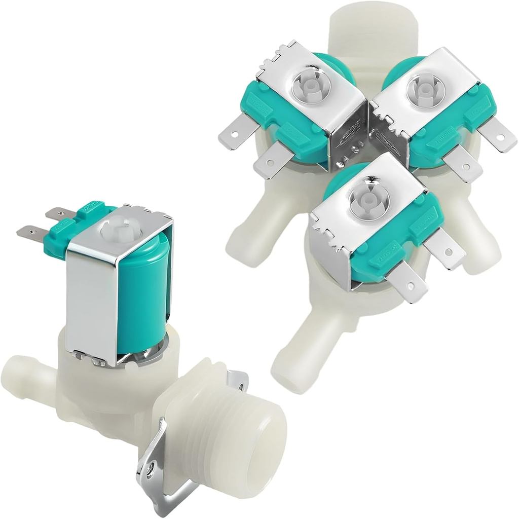 5220FR2075L Và 5220FR2006H (Lạnh & Nóng) Van đầu vào nước Máy giặt Tương thích với LG, kenmore Washe