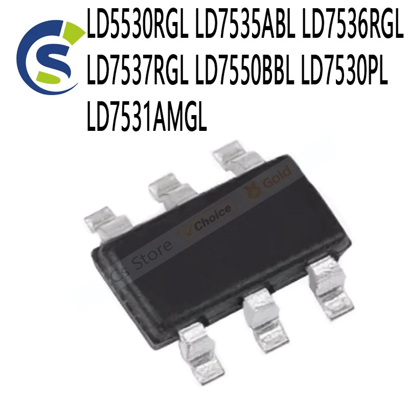 5 CHIẾC LD7535BL LD7535 LD7536 LD7537 LD7550 LD7530 LD7531 LD5530RGL LD7535ABL LD7536RGL LD7550BBL L