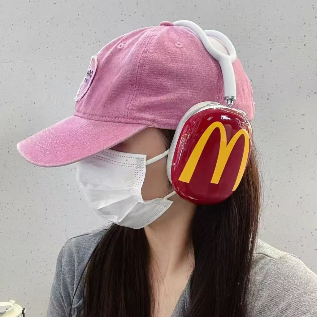 Phim màu trơn Thích hợp cho vỏ bảo vệ airpod max2 Mũ tai gắn trên đầu Apple Earmuffs Vỏ tai nghe Đơn
