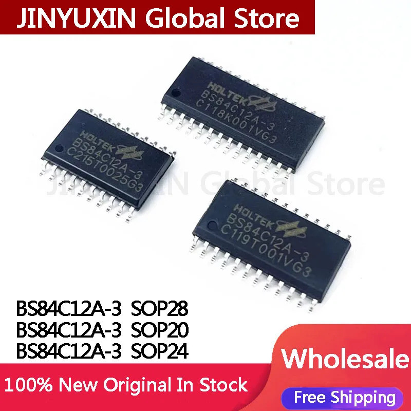 5 Cái BS84C12A BS84C12A-3 SOP28 BS84C12A-3 SOP20 BS84C12A-3 SOP24 chip Còn hàng Bán buôn