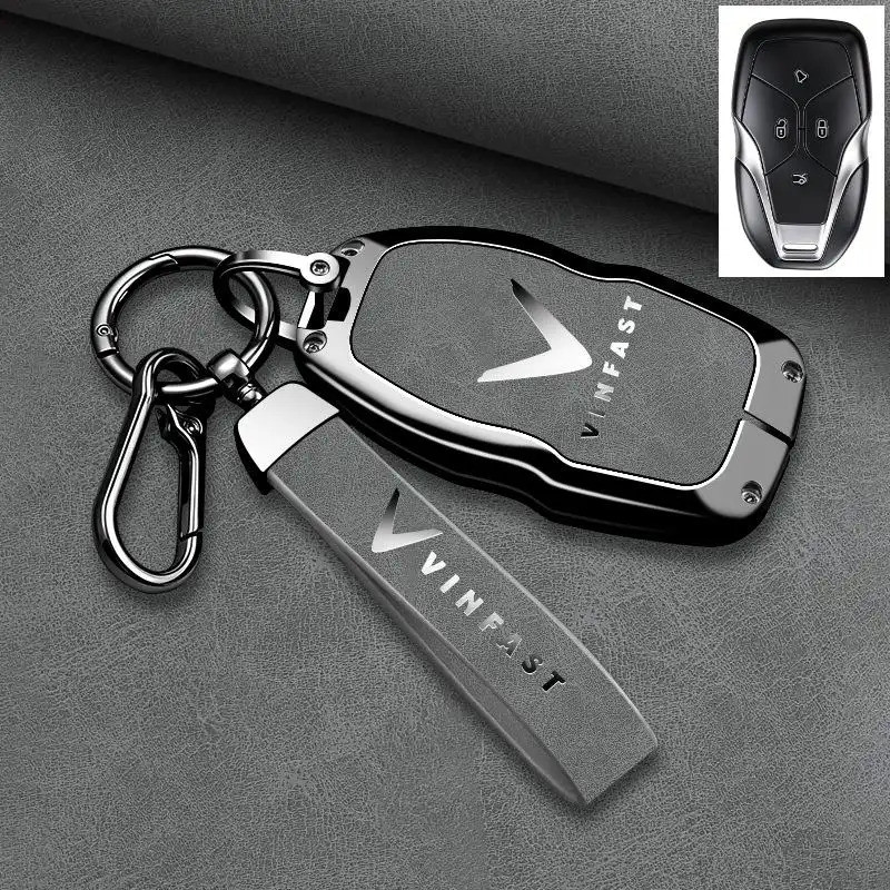 Vỏ chìa khóa điều khiển từ xa ô tô hợp kim kẽm cho VINFAST Lac Hong 900 LX