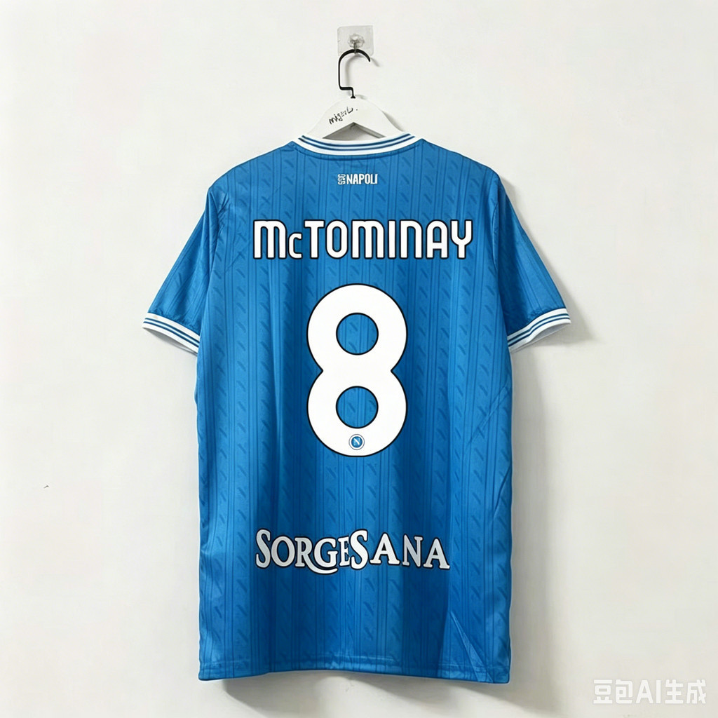 25 / 26 NAPOLI HOME FANS EDITION FOOTBALL JERSEY S-4XL