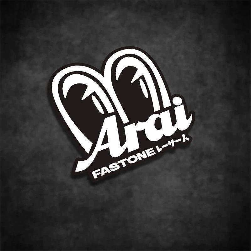 Arai letter stickers, RX7X, Fastone, motorcycle fairing decoration stickers
