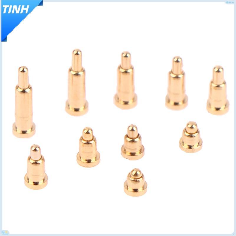 Tinh 10pcs SMT POGO pin kết nối pin mùa xuân nạp thử nghiệm thăm dò 2-7mm PCB pogopin nóng
