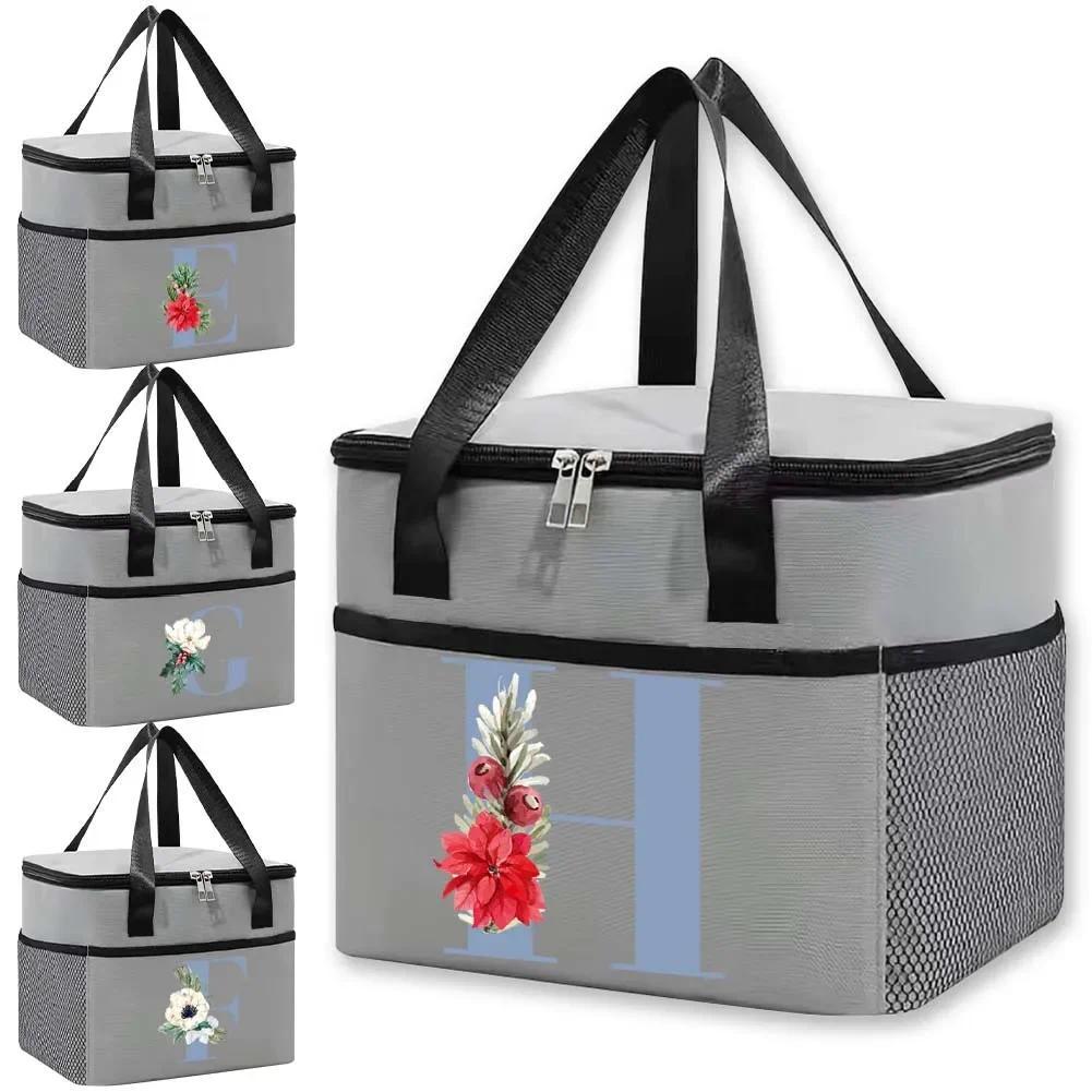 Portable Lunch Bag  Lunch Bag Adults Waterproof Office Cooler Lunch  Camping Picnic Bag for Kids War