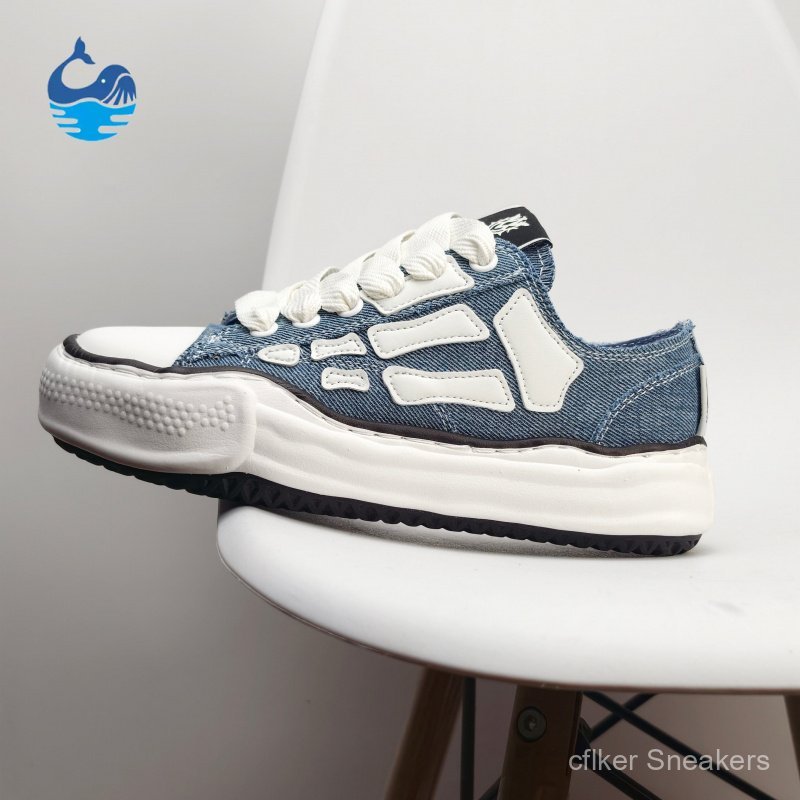 Giày MMY Mihara Yasuhiro Hank sneaker low‑top canvas thời trang casual chính hãng