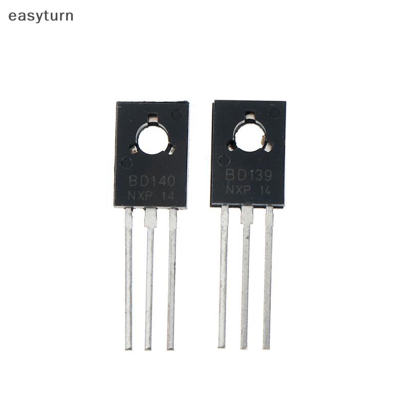 [Eas] 20 Cái BD139 BD140 (BD140 10 Cái + BD139 10 Cái) Bóng bán dẫn điện TO-126