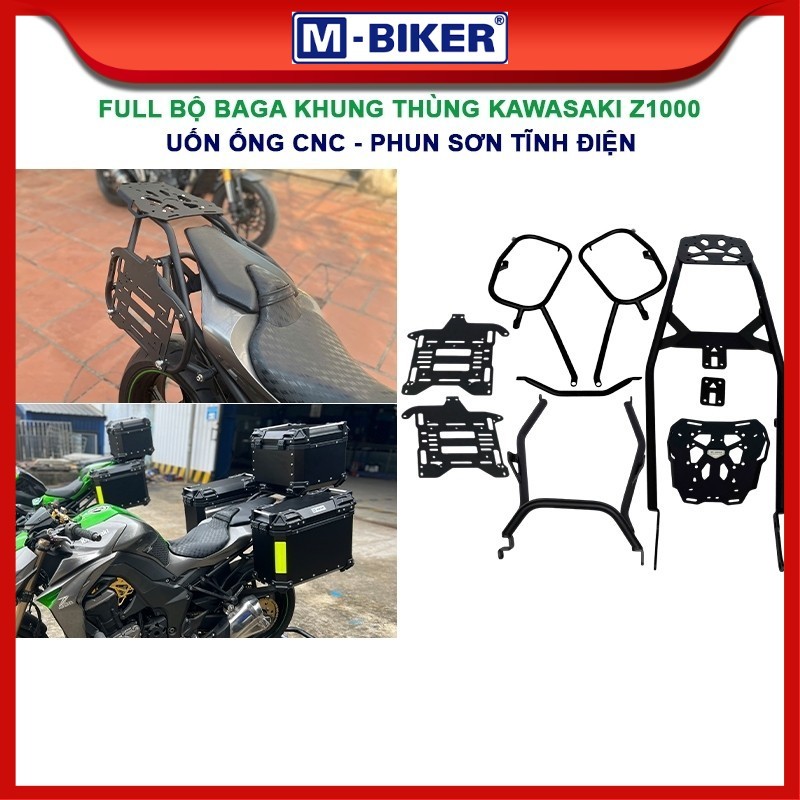 Baga Kawasaki Z1000, Baga khung thùng Kawasaki Z1000 chính hãng Mbiker