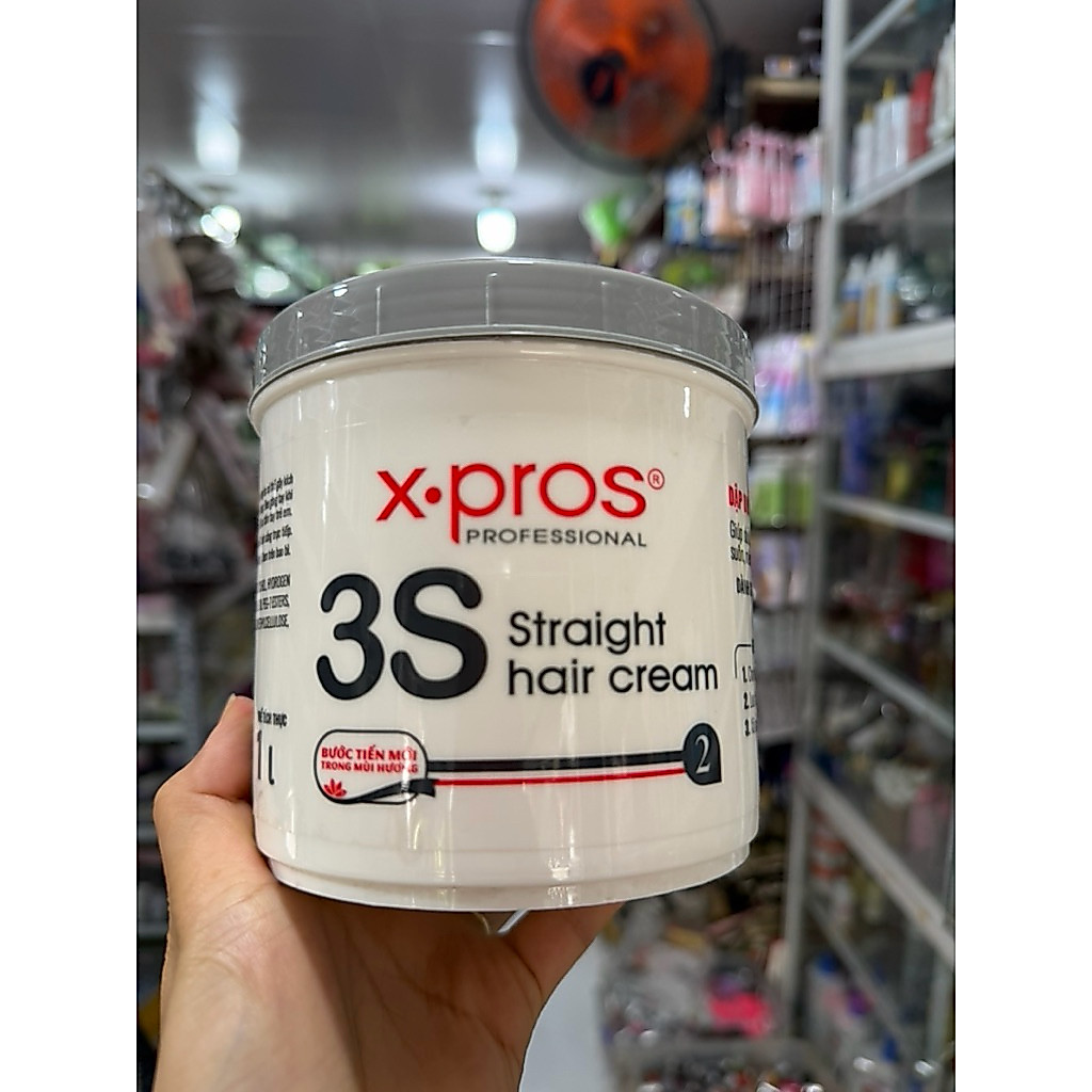 Dập duỗi xpro 3s  dùng dập định hình tóc duỗi 1000ml 1 hũ