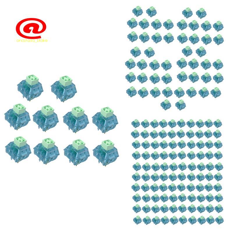 10 Chiếc Hộp Bàn Phím Công Tắc Bàn Phím Cơ Tùy Chỉnh Cherry MX 5 Chân Công Tắc Cho Feker 75 GMK67 GK