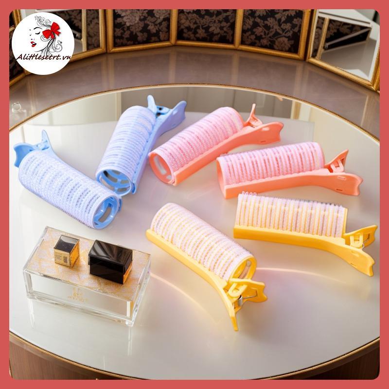 AA Hair Rollers Air Bangs Curling Rollers Fluffy Styling Clip Curling Irons Overnight Heatless Curle