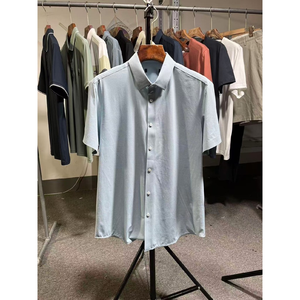 Tủ rút nhà HCao Cấp Liền Mạch Ice Silk Nhanh Khô Còn Lại Đơn Hàng Mùa Hè Mặc Thẻ Nam Công Sở Đi Làm 