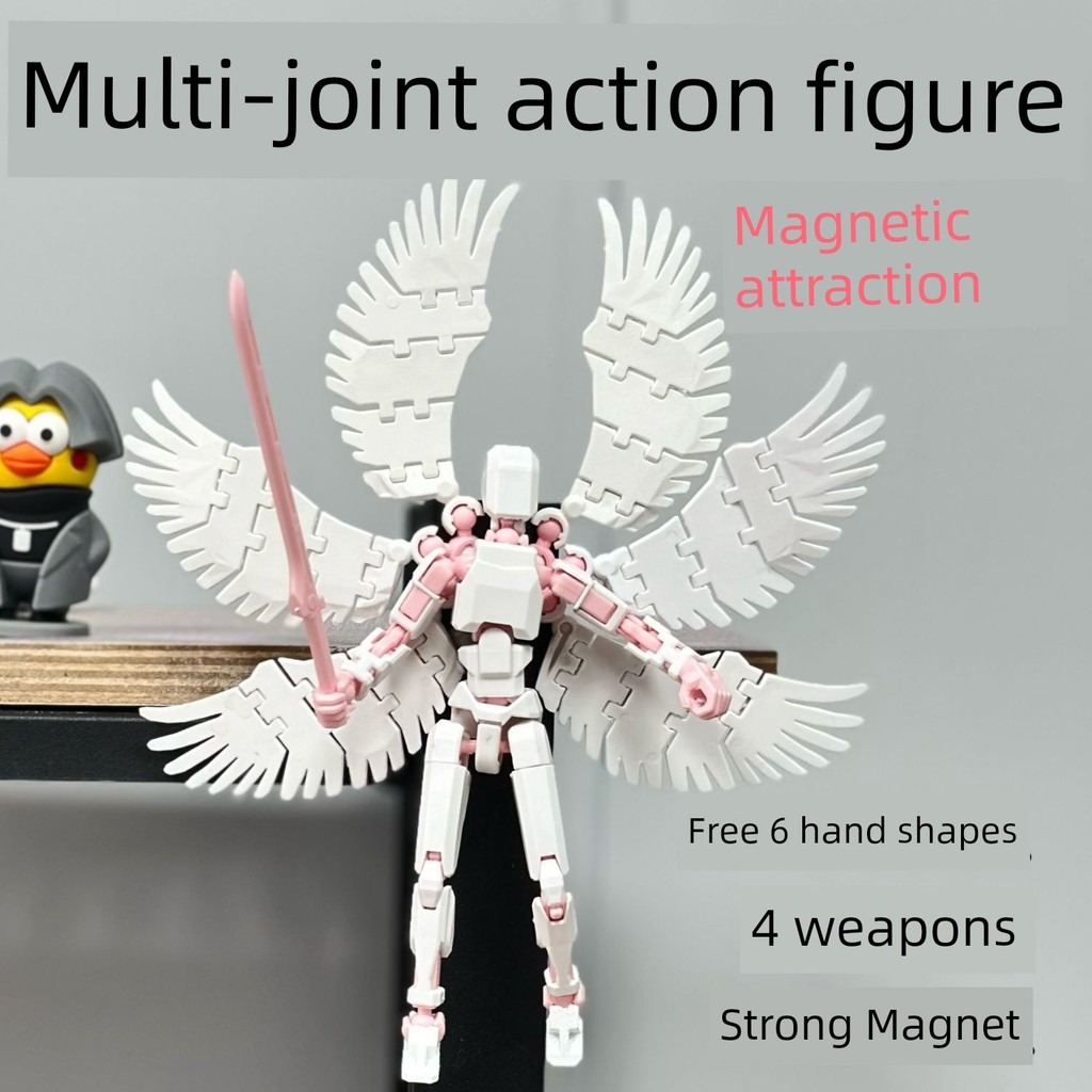 dummy 13 action figure Từ Loại Đa Năng Nhân Vật Hành Động Matchman War Wings Angel Assembly dummy13 