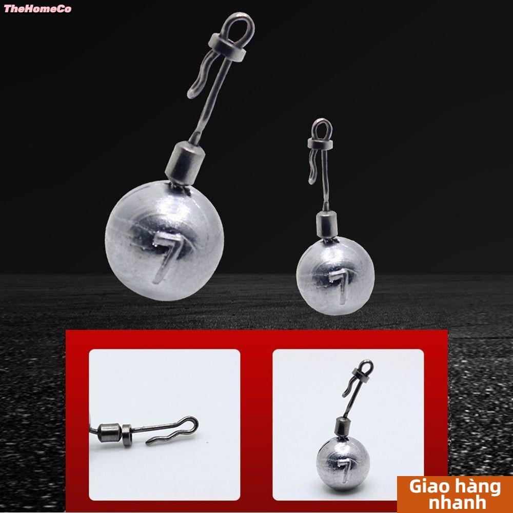 THEHOMECO 5 / 10 Chiếc Chì Câu Cá, Cá Chép Câu Cá 2g-10g Trọng Lượng Câu Cá, 2023 Đáy lõm Chống Treo