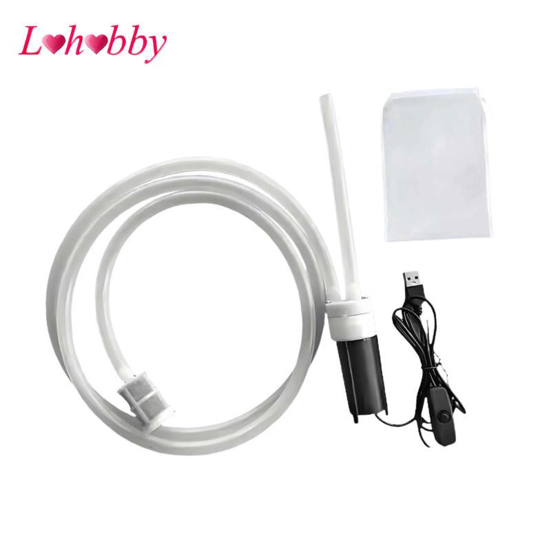 Nước Giải Khát Rượu Bơm Chuyển Silicon Tự Động Siphon USB Máy Bơm Nước Để Chuyển Bia Cider Nhà Bia S
