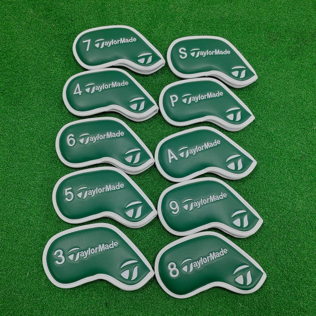 Taylor May Golf Club Cover Iron Head Cover Iron Set Cap Cover Ball Head Cover Magnet Clo